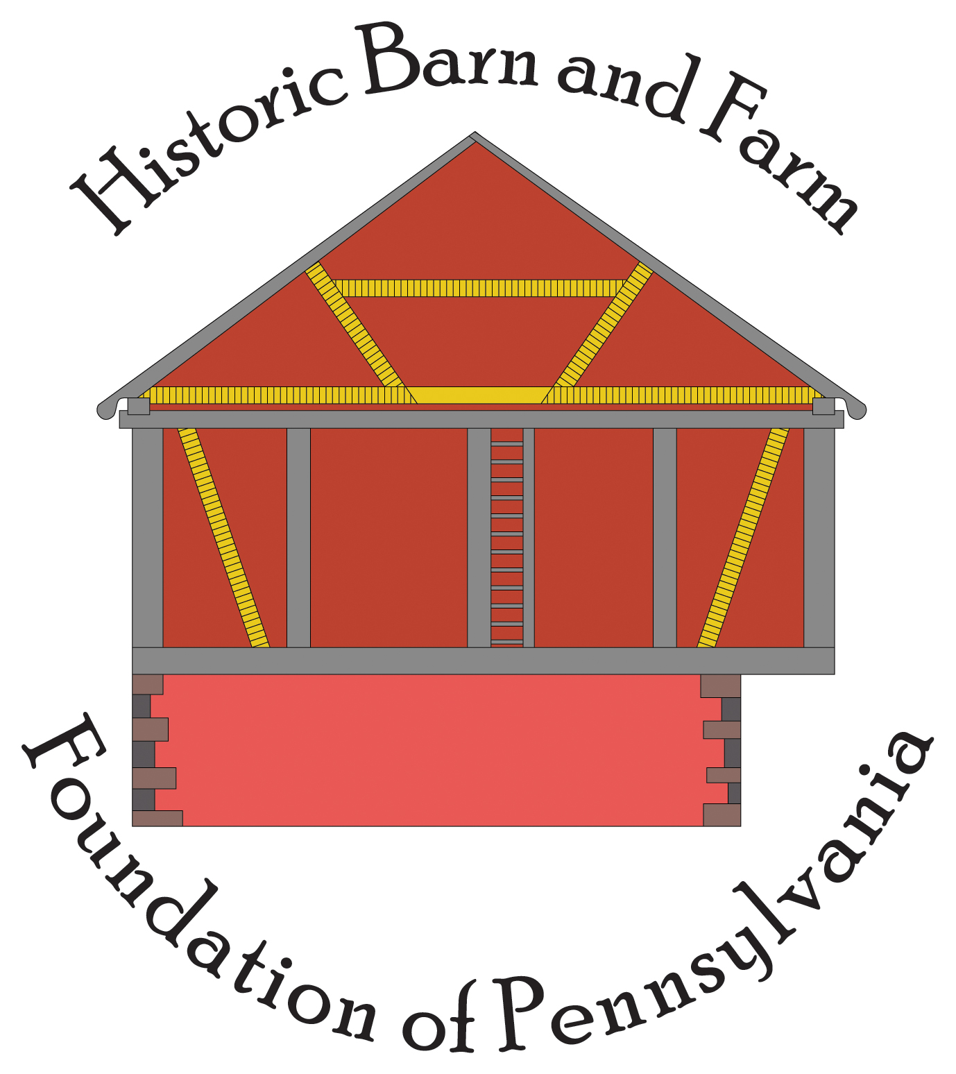 The Historic Barn and Farm Foundation logo, which features a barn vector