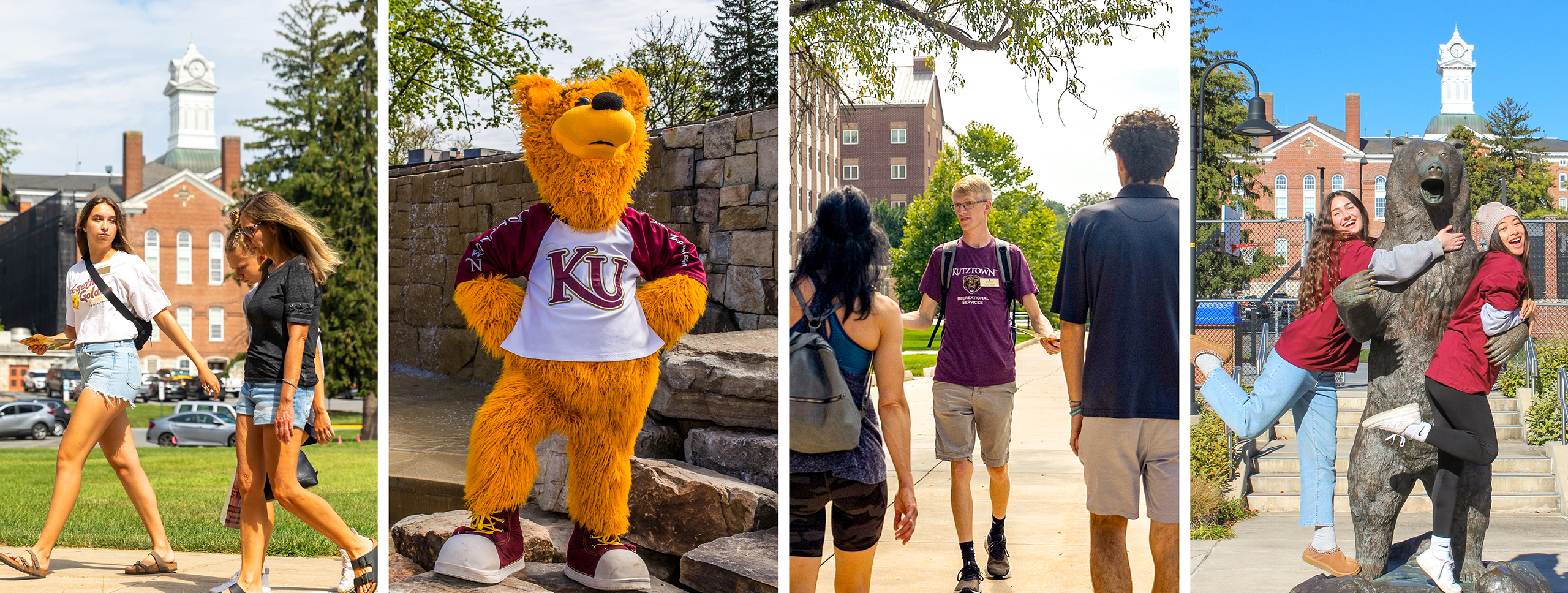 Pictures of tours at Kutztown University