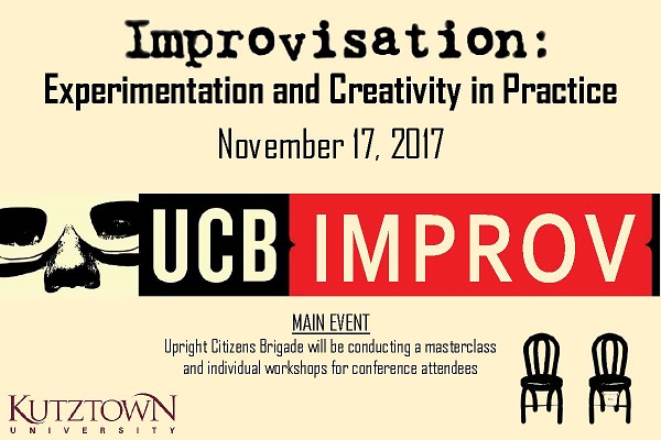 2017 Conference Postcard. "Improvisation: creativity in practice." 