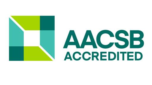 AACSB accreditation seal and logo
