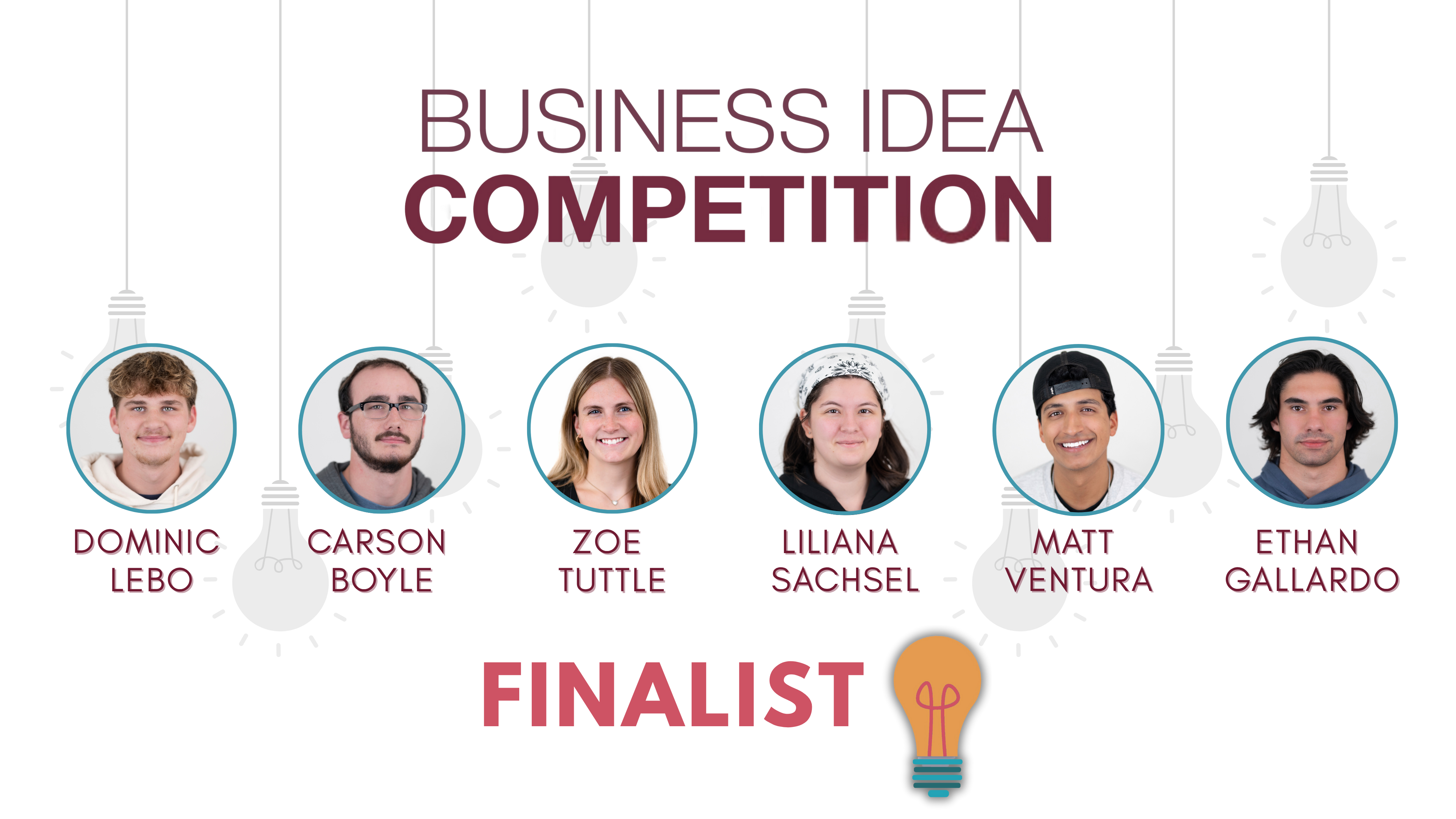 Dominic Lebo, Carson Boyle, Zoe Tuttle, Liliana Sachsel, Matthew Ventura, Ethan Gallardo