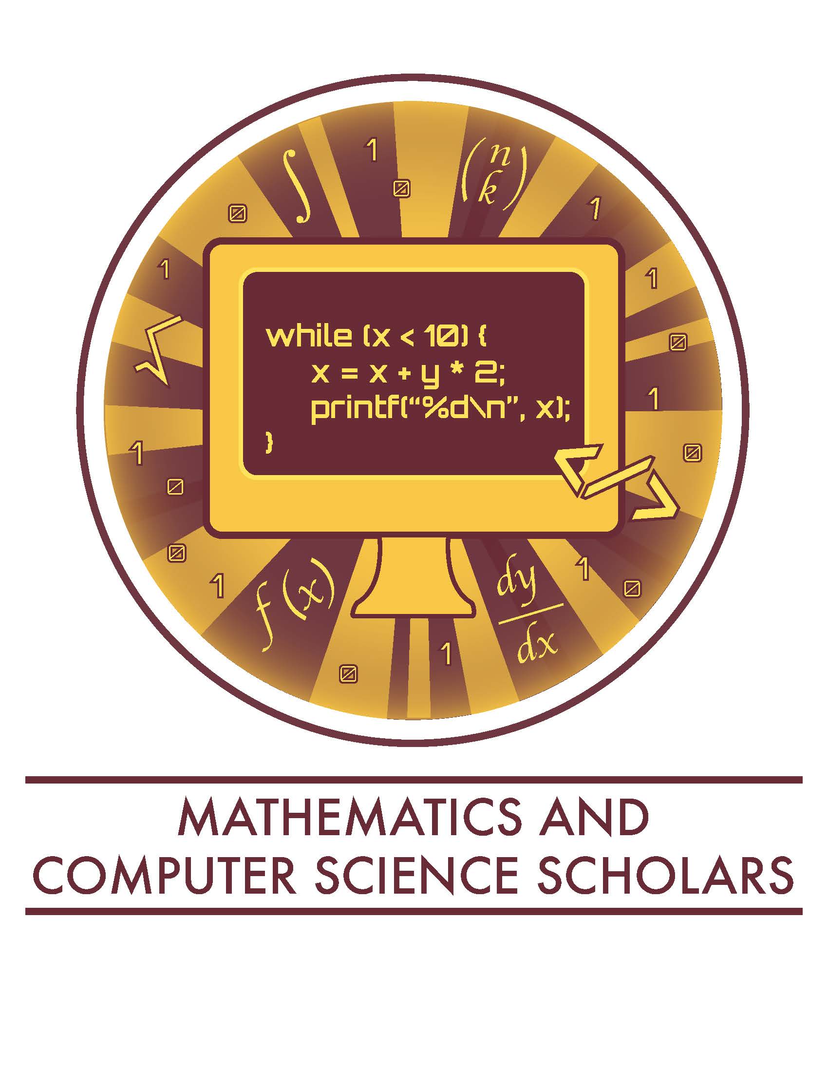 KU Math and Computer Science scholars living learning community logo