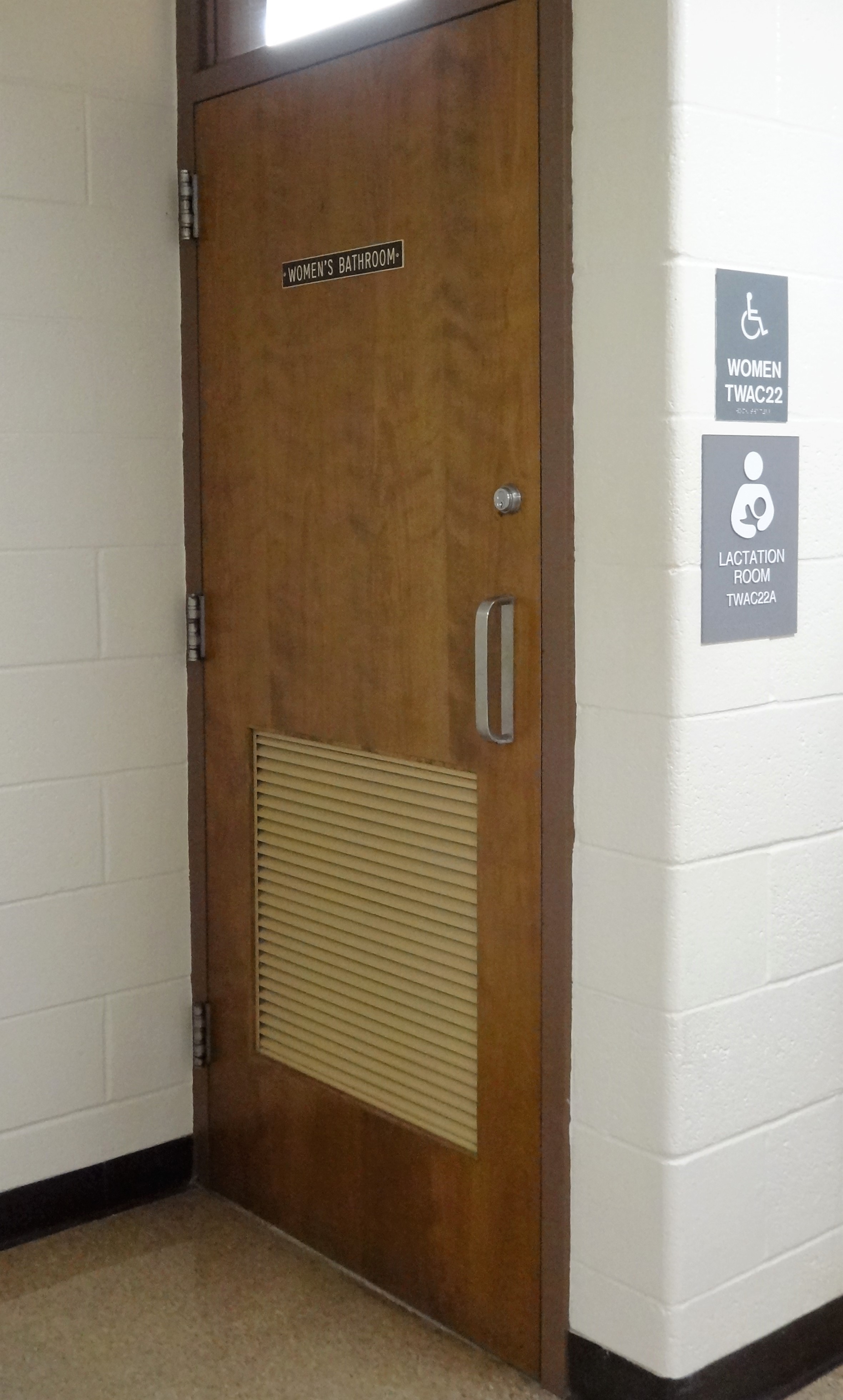 Entrance to the Lactation Room in Beekey