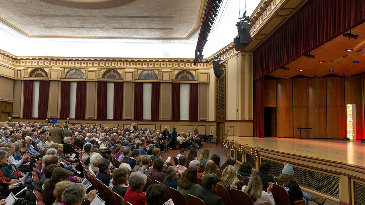 Kutztown University Schaeffer Auditorium Seating Chart