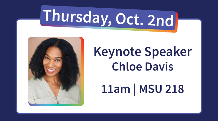 KEYNOTE SPEAKER:  Chloe Davis