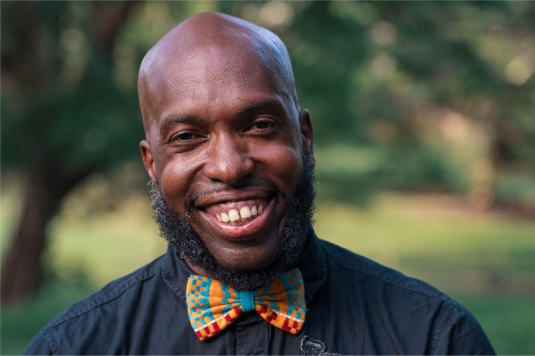 Image of speaker Bryan Dewsbury wearing a bow tie