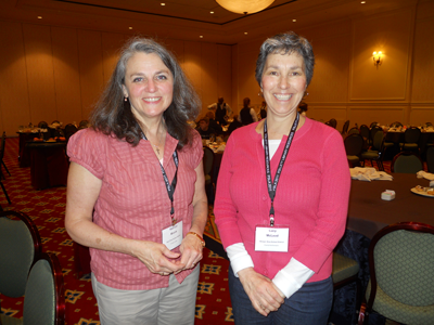 Former mentors and students meet up at library conferences.