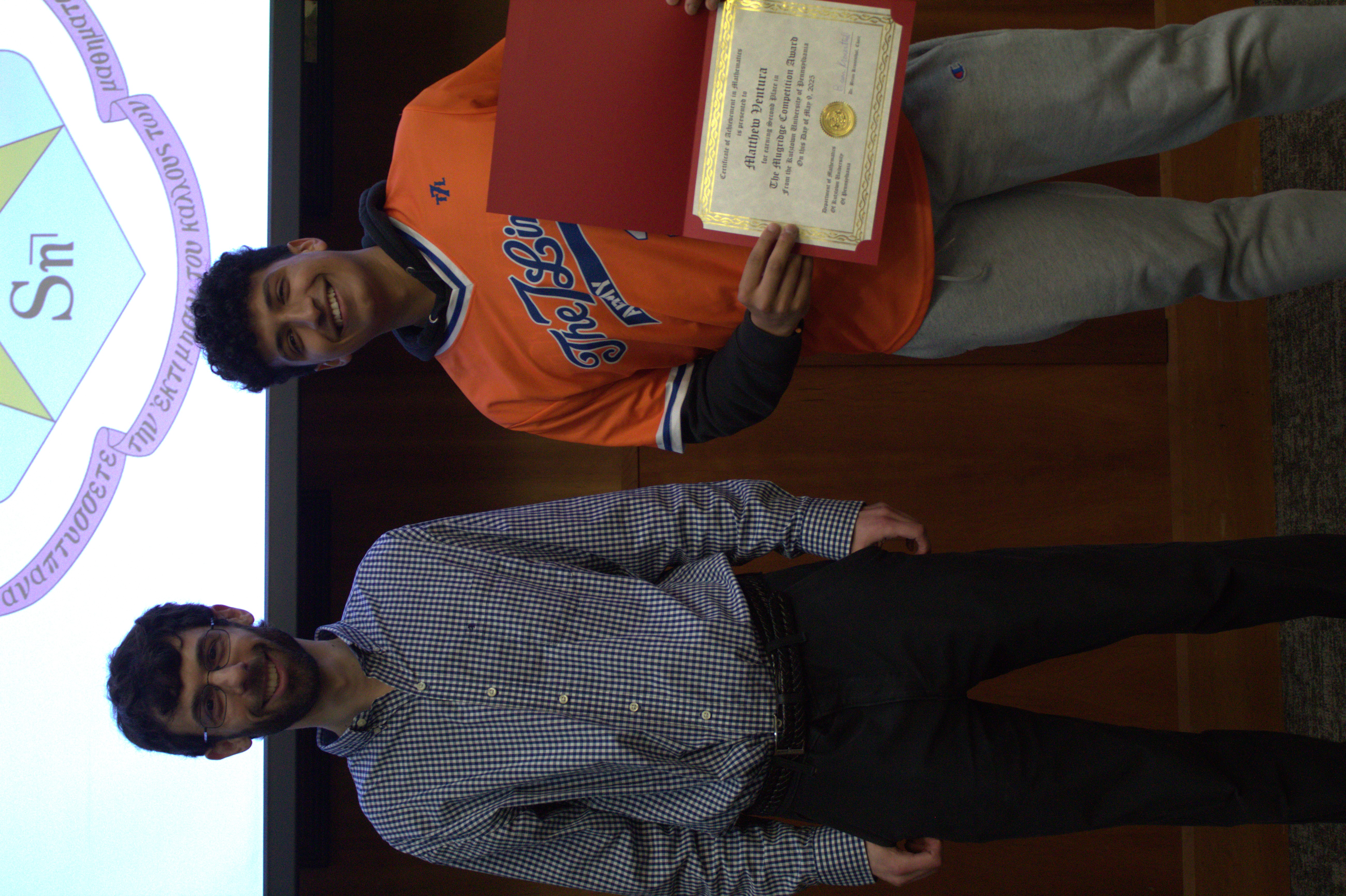 Math Award Winner