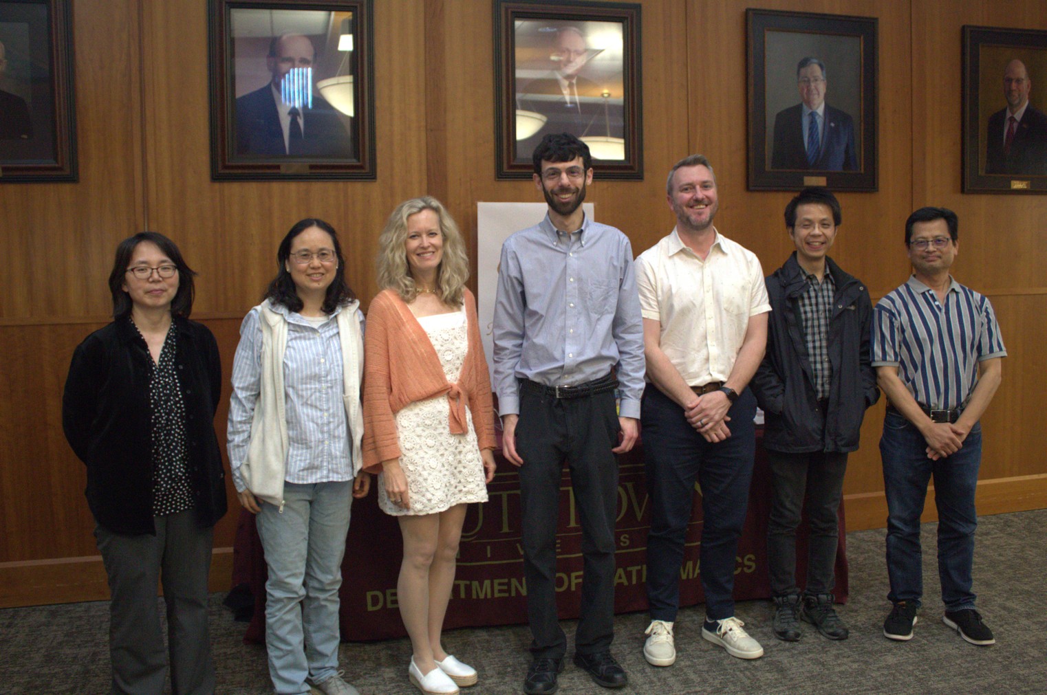 Seven KU Math Professors