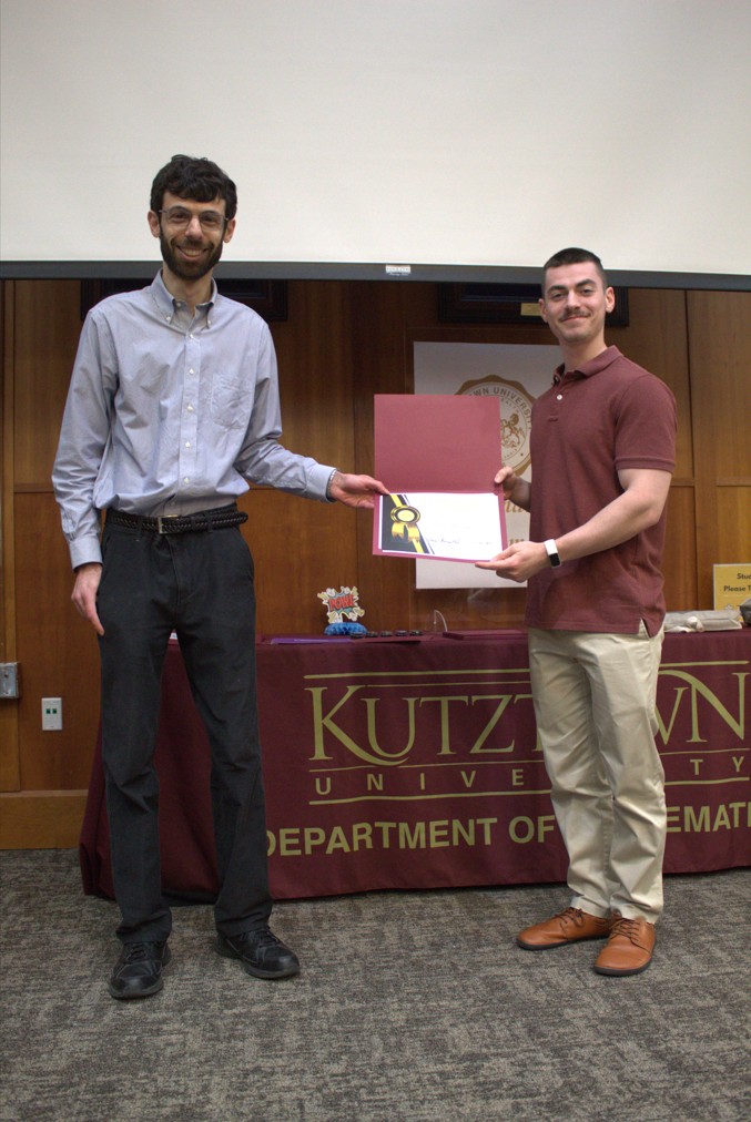 Math Award Winner