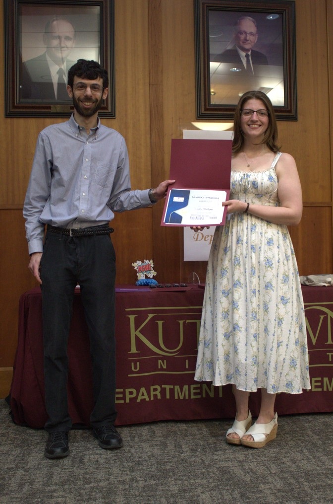 Math Award Winner