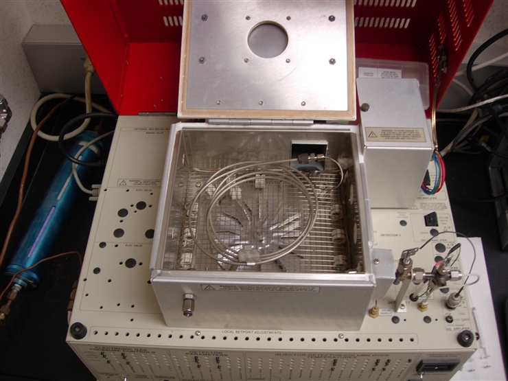 SRI 8610 gas chromatograph oven