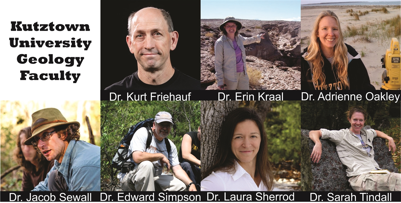 Kutztown University Geology Faculty poster
