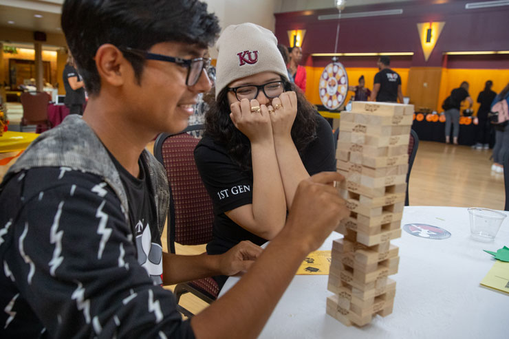 Students participate in Game Night