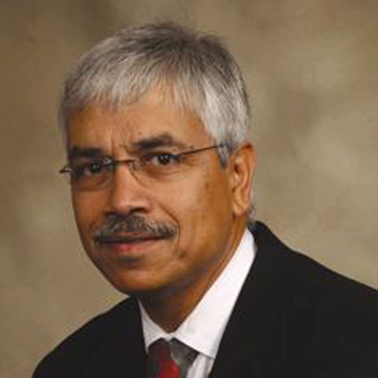Professional business portrait of Dr. Keshav Gupta, Kutztown University. 
