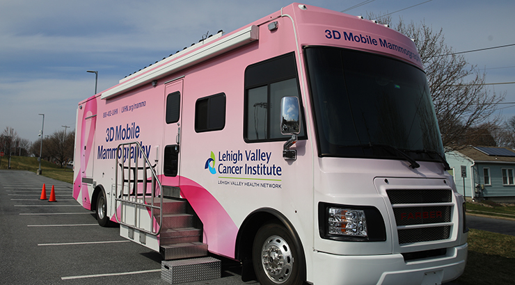 Lehigh Valley Cancer Institute's 3D Mobile Mammography Coach