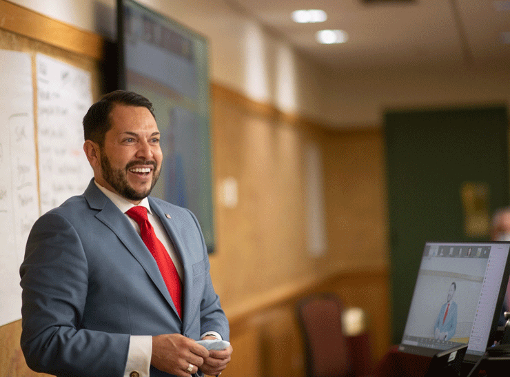 Mark Madrid, associate administrator for the Office of Entrepreneurial Development at the U.S. Small Business Administration, smiling