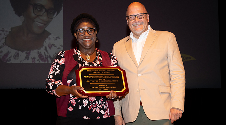 Recent Schellenberg award recipient.