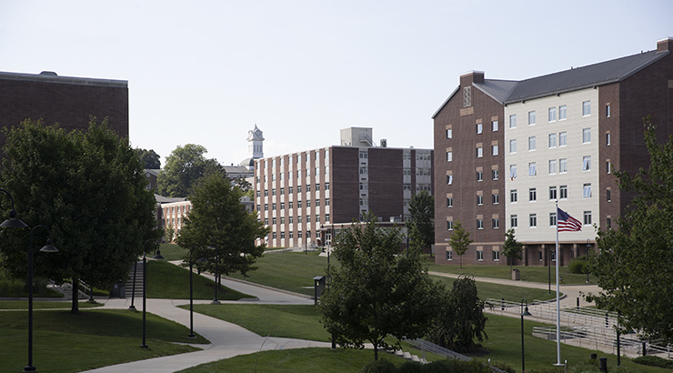 Photo of South Campus buildings