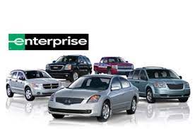 Five enterprise vehicles of various styles and colors, including a truck, a full van, and several smaller models over a white background.