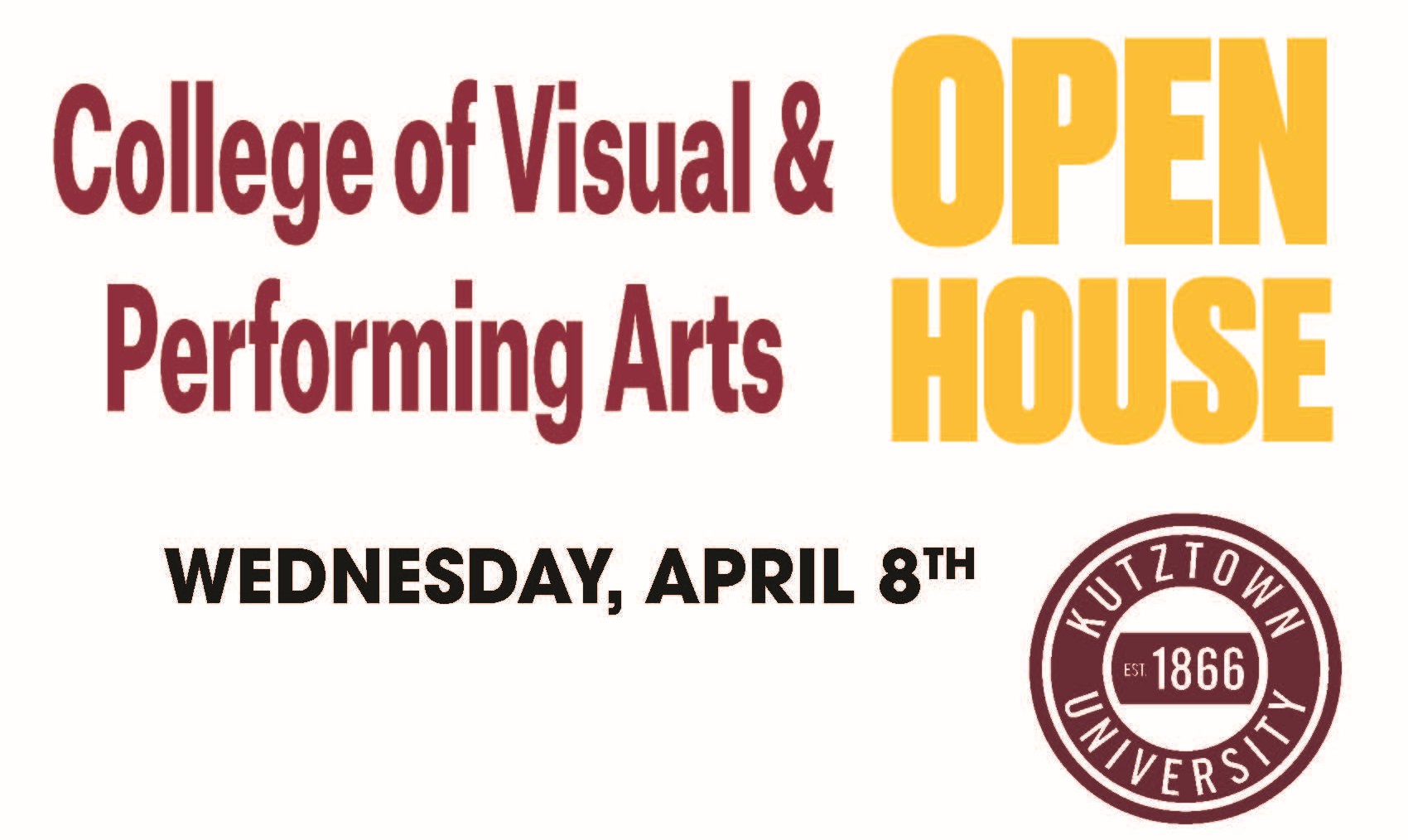 VPA Open House Wedensday, April 8th