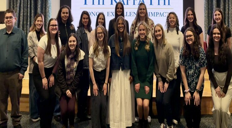 Phi Kappa Phi Group Photo