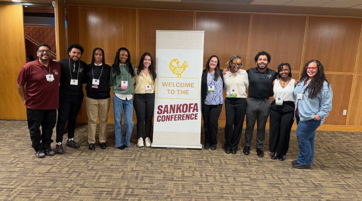 Multicultural Center group at Bloomsburg conference