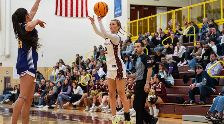 KU Women's Basketball Player, Leila Hurley