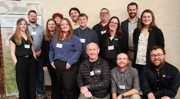 Geology Students Group Photo
