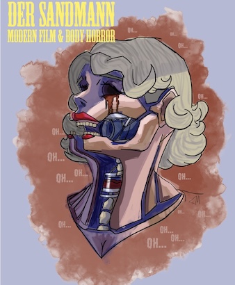 Poster Der Sandmann Modern Film and Body Horrow