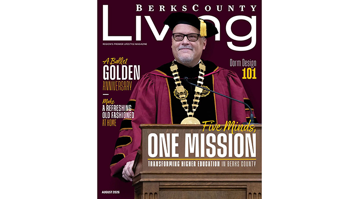 Cover of Berks County Living magazine
