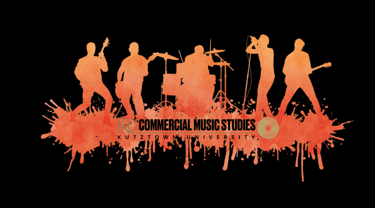 KU Commercial Music graphic art