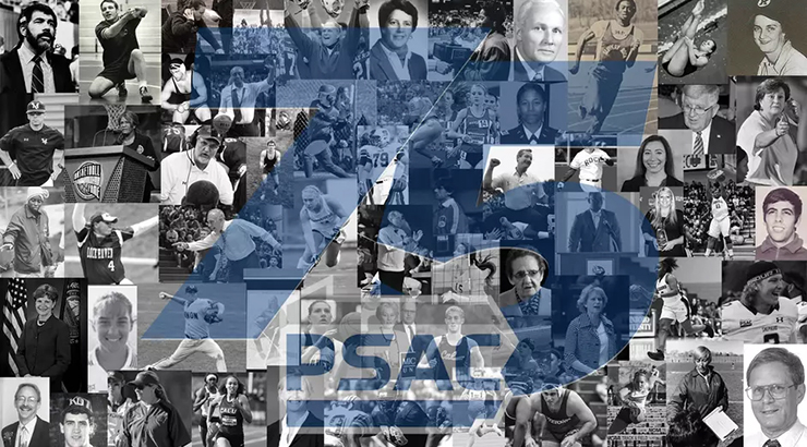 KU celebrates Clements, Scheuingas as distinguished keystones, part of PSAC's anniversary collage 