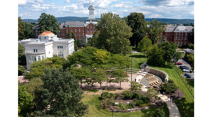 view of campus