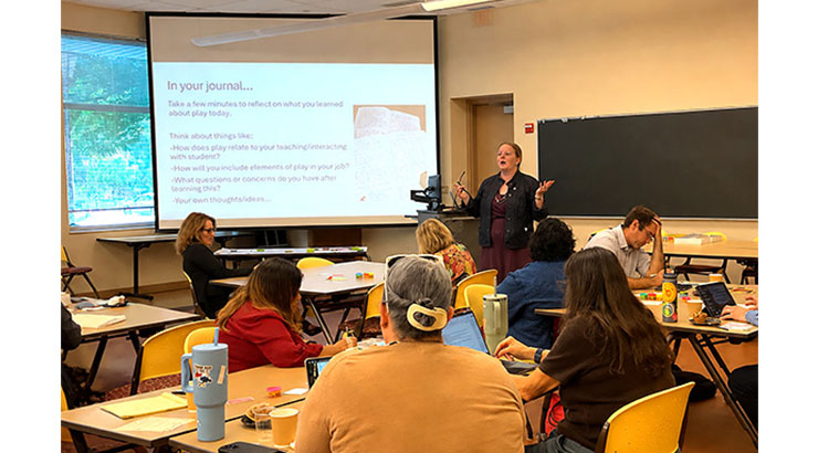 speaking speaking to faculty