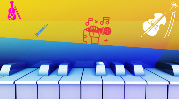 Music Monday concert series graphic