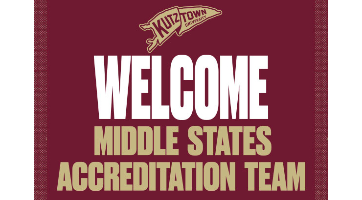 Welcome Middle States Accreditation Team graphic