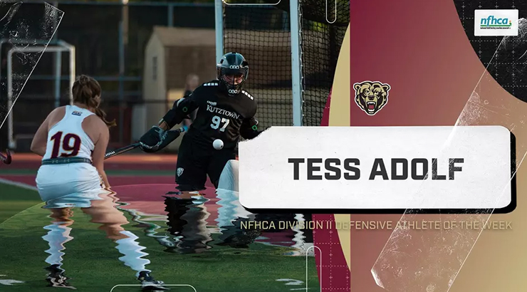 Field Hockey Goalie Tess Adolf