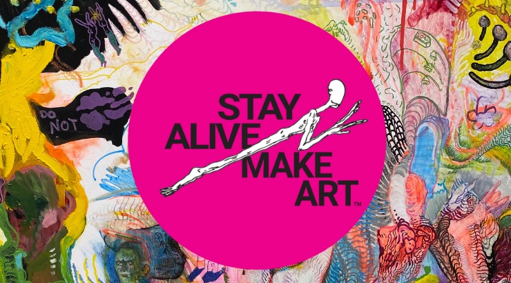Stay Alive Make Art: The Art of Amos Lemon Burkhart