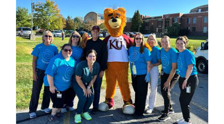 Avalanche with Health Center staff