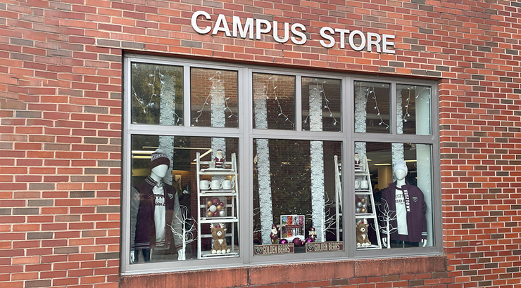 Outside of campus store