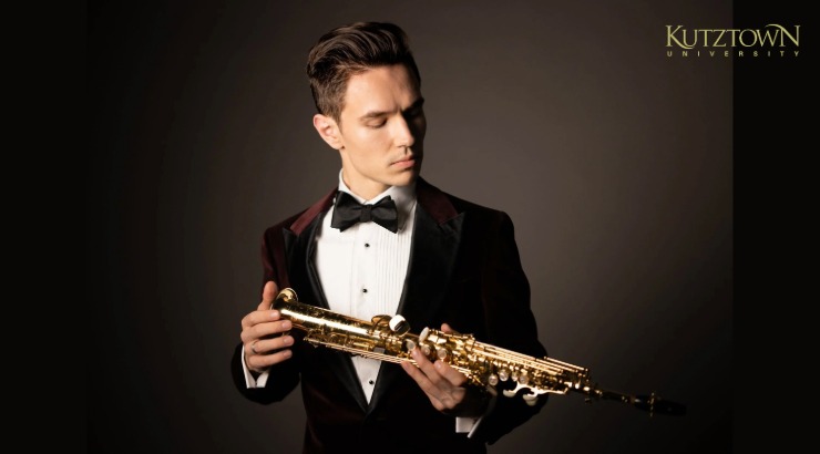 Person holding instrument