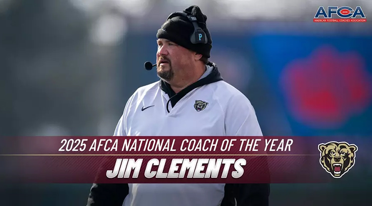 Football Coach Jim Clements 