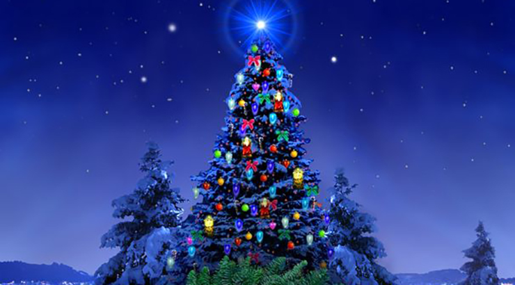 Season of Lights Christmas Tree Graphic