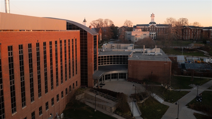 Aerial view campus
