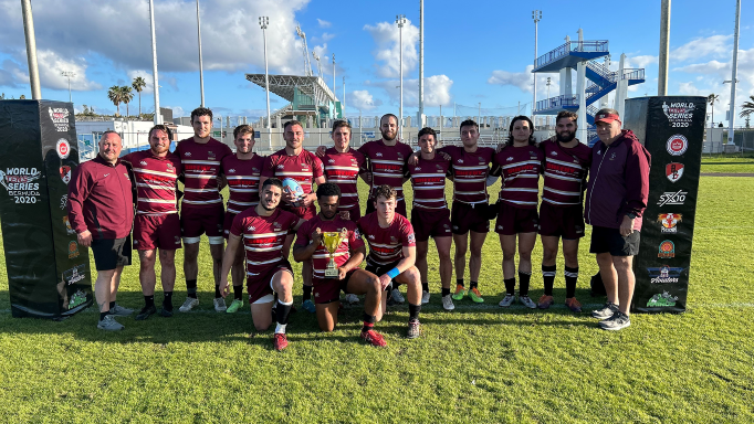 Kutztown Men’s Rugby Team traveled to the Bermuda International 7’s Tournament
