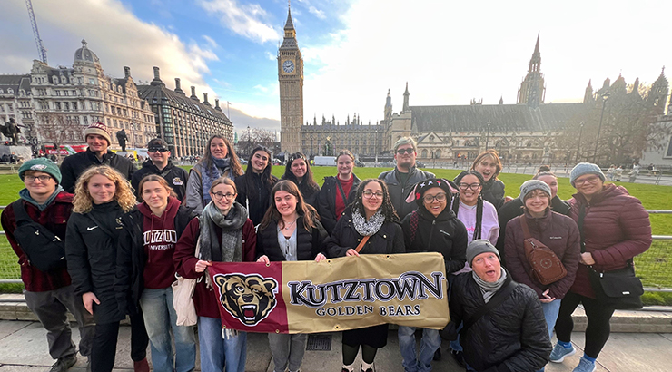 Group photo in London