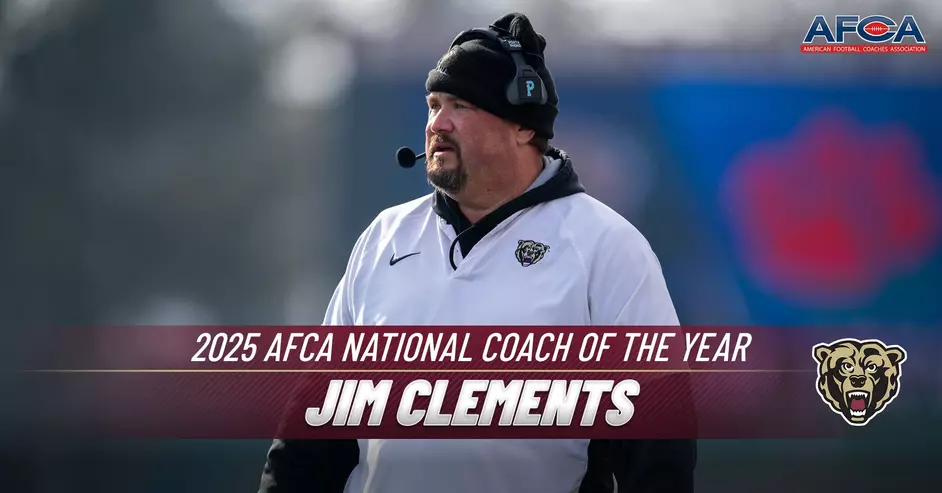 Clements Named Division II National Coach of the Year